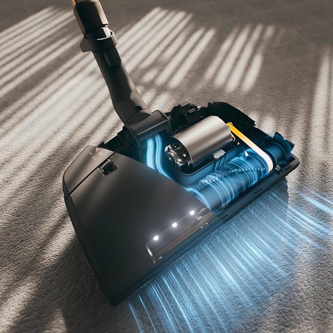 Miele Original SEB 236 Electro Premium Floorbrush, Motorized Extra-Wide Floorhead for Miele Vacuum Cleaners, Quick and Deep Cleaning of All Carpet Depths – 7311290