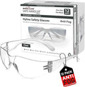 SAFE HANDLER Hyline Anti-Fog Color Safety Glasses Variety, Impact Resistant, Polycarbonate, Anti-Scratch