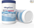 MagiCare 75% Large Alcohol Wipes (2 Canisters) - Hand Sanitizing Wipes - Hand Sanitizer Wipe, Unscented, Premium - Home, Classroom, Camping - 2, 100ct Canisters (200pcs)