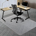 Vicwe Large Office Chair Mat for Carpeted Floors，60"X48" Rectangle Desk Chair Mats with Studs for Low and No Pile Carpeted Floors, Easy Glide Computer Desk Chair Mat for Home & Offices