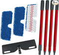 Microfiber Mops for Floor Cleaning, Flat Mop for Wet & Dry Use, Dust Mop for Hardwood Floors with 3 Reusable Pads for O Cedar Hardwood Floor 'N More 3-Action Mop and Extendable 58" Long Handle