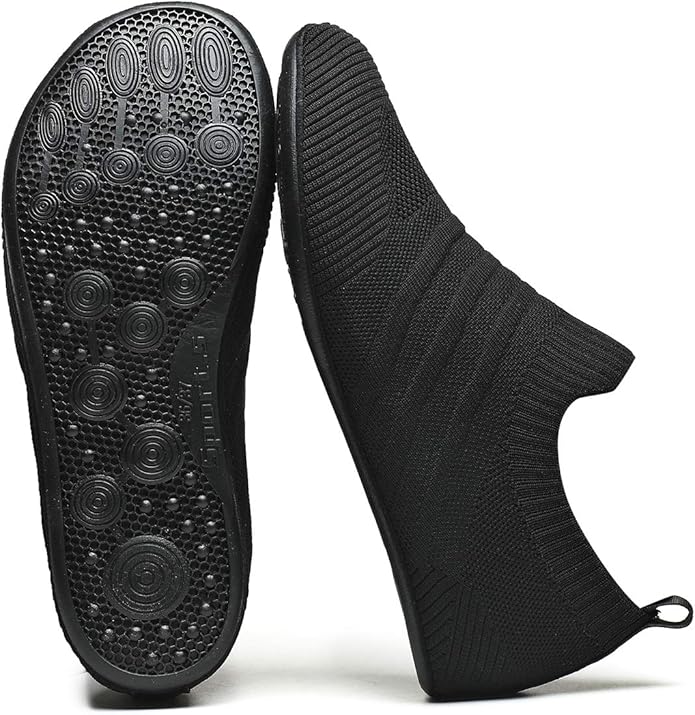 Adult Indoor House Slippers Socks Lightweight Non Slip Grip House Home Shoes for Women Men