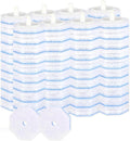 80 Count Disposable Toilet Wand Refills - Toilet Bowl Wand Refills with Cleaners, 5X Cleaning Power | No Falling Apart | Fresh Fragrance