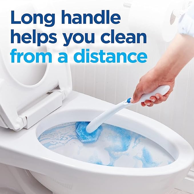 Clorox ToiletWand Disinfecting Refills, Rainforest Rush, Dorm Room Essentials, 30 Ct