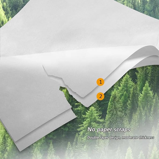 12 Bags Car Tissue Refills, 360 Sheets Car Travel Napkins, Disposable White Facial Tissues for Visor Holder