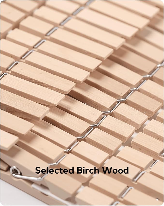 Clothes Pins Wooden Clothespins for Photo 1.77 Inch 50 PCS, Small Wood Clips Close Pin for Classroom Crafts Project Decorations Hanging Pegs 1 3/4"