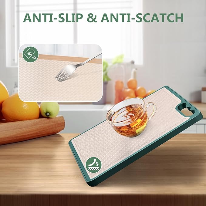 Shelf Liners, Non-Adhesive Drawer Liner, Waterproof & Oil-Proof Kitchen Cabinet Cupboard Liner Plastic EVA Material BPA Free Fridge Liner Mats Paper Protector for Shelves (Clear/12in x 120in)