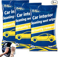 Car Interior Cleaning Wipes, All-Purpose Cleaning Wipes, Cleaning Wipe for Interior Auto Detailing, Multi-Purpose Automotive Wipes for Leather, Dashboard, Steering Wheel, Sofa, etc. 3packs.(60PCS)