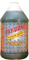 Quality Chemical Oxy-Gone Rust Remover and Metal Treatment/Rust Repair/Prepares surfaces for painting / 1 gallon (128 oz.)