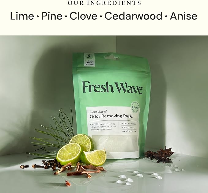 Fresh Wave Odor Eliminating & Deodorizing Packs | Bag of 16
