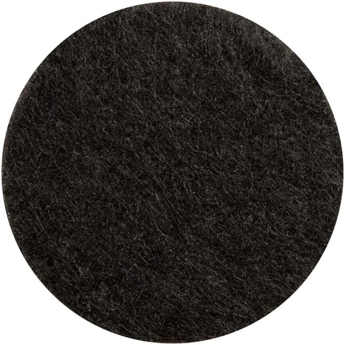 SOFTTOUCH 4799095N Heavy Duty 1 Inch Felt Furniture Pads to Protect Hardwood Floors from Scratches, Black, 48 Count