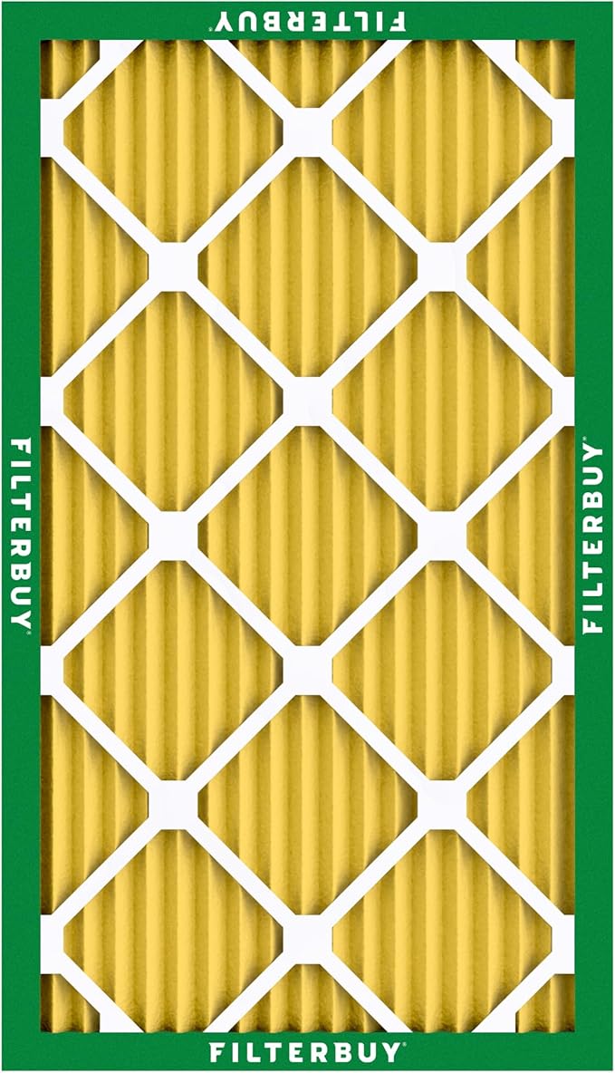 Filterbuy 18x36x1 Air Filter MERV 11 (MPR 1200) Allergen Defense Replacement (4-Pack), Electrostatic Pleated HVAC AC Furnace Filters, Made in USA (Actual Size: 17.50 x 35.50 x 0.75)