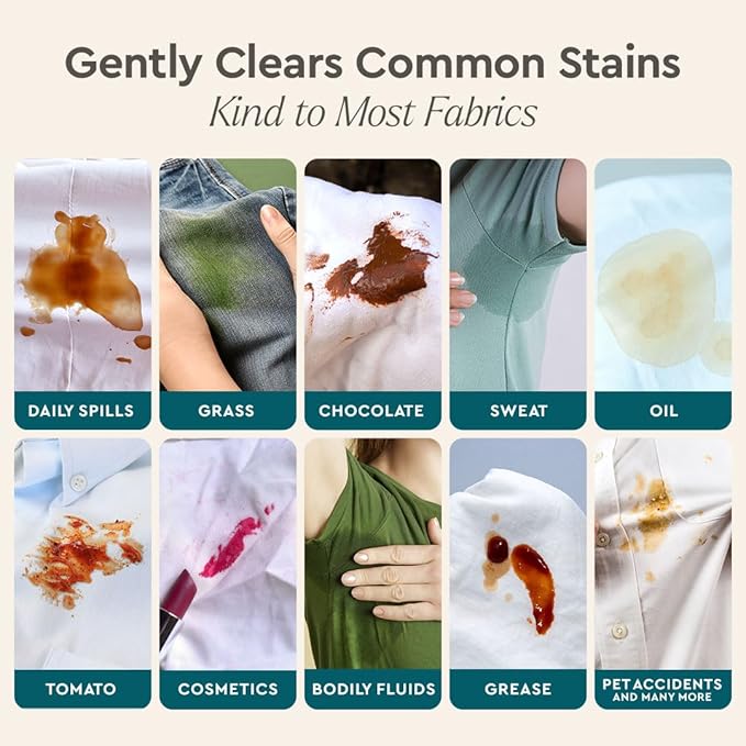 Puracy Liquid Laundry Detergent Clean Can Starter Set - Enzyme-Powered Liquid Laundry Detergent Concentrate, Natural Laundry Detergent Seen on TikTok, Non-Toxic (Free & Clear, 14.4 fl oz)