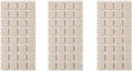 Furnigear Felt Furniture Pads for Hardwood Floor - Self Adhesive Chair Felt Pads, Floor Protector for Furniture Feet, Furniture Sliders Moving Your Furniture Smoothly - Anti Scratch 96 Pcs 3/4" Square