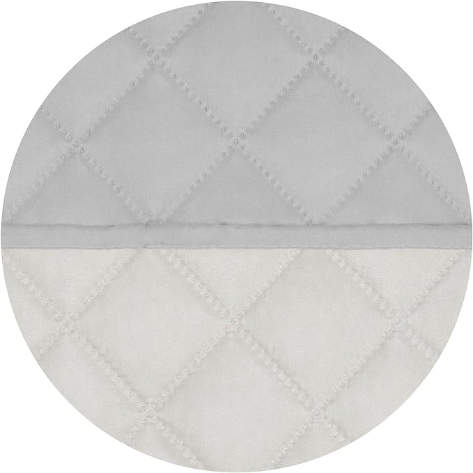 PureFit Reversible Quilted Sofa Cover, Water Resistant Slipcover Furniture Protector, Washable Couch Cover with Non Slip and Elastic Straps for Kids, Dogs, Pets (XX Large, Light Gray/Ivory)