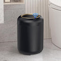 Motion Sensor Bathroom Trash Can with Lid, 3 Gallon / 11L Automatic Bathroom Garbage Can, Smart Black Garbage Can, Touchless Trash Bin, Small Waste Basket for Bedroom, Kitchen, Apartment,Office