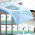 80 Pack Toilet Seat Covers Disposable 16x24 Inch XL Portable Toilet Liners Travel Seat Cover for Outdoors,Hotel, Hospital, Travel, Public Toilet Seat Cover (80pack, BLUE)