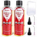 Realth Squeaky Door Hinges Lubricant -Garage Door Lube for Metal Parts, Locks, Chains, Keyholes - Long-Lasting, Non-Toxic, Rust-Resistant Liquid Oil with Precision Oiler Needle (100ml*2Pack)