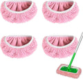Reusable Microfiber Mop Pads for Swiffer Sweeper - Wet & Dry Cleaning Cloths - Mop Head Replacement Washable Refills for Household Floors