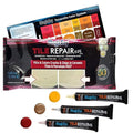 MagicEzy Tile Repair Kit: Porcelain Repair Kit - Ceramic Tile Repair Kit - Mix and Match Colors - Acrylic, Stone, Fiberglass - Wall Touch Up (Terracotta Kit)