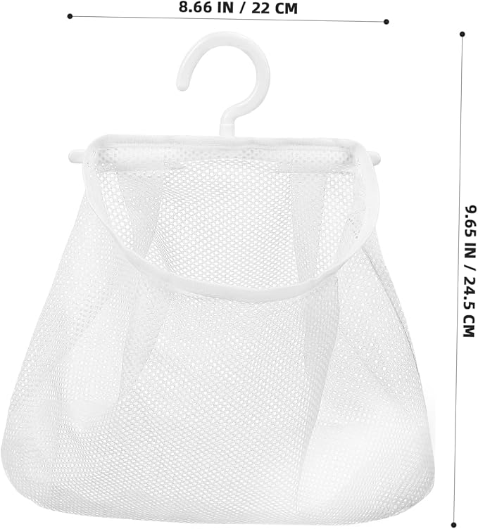 Cabilock 3pcs Mesh Hanging Bag Travel Underwear Organizer Bag Hand Inserts Organizer Undergarment Laundry Laundry Hamper Clothes Peg Hanging Groceries s Vegetable Pouch Pp