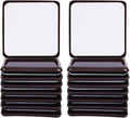 Ezprotekt 16 Pcs Self-Stick Furniture Movers Sliders for Carpet, 2.5 inch Square Self-Adhesive Furniture Moving Pads, Furniture Glides Sliders for Moving Chair Table Desk Bed Sofa Couch (Brown)