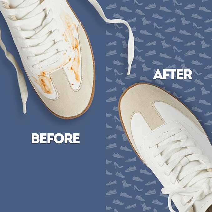 Swanky Shoe Cleaner Wipes - Leather and Sneaker Cleaner, Removes Dirt, Grime and Stains, Quick & Easy Shoe Sole and Boot Cleaning Wipes, Essential Shoe Cleaning Supplies - Soft Wipes, 300 Count