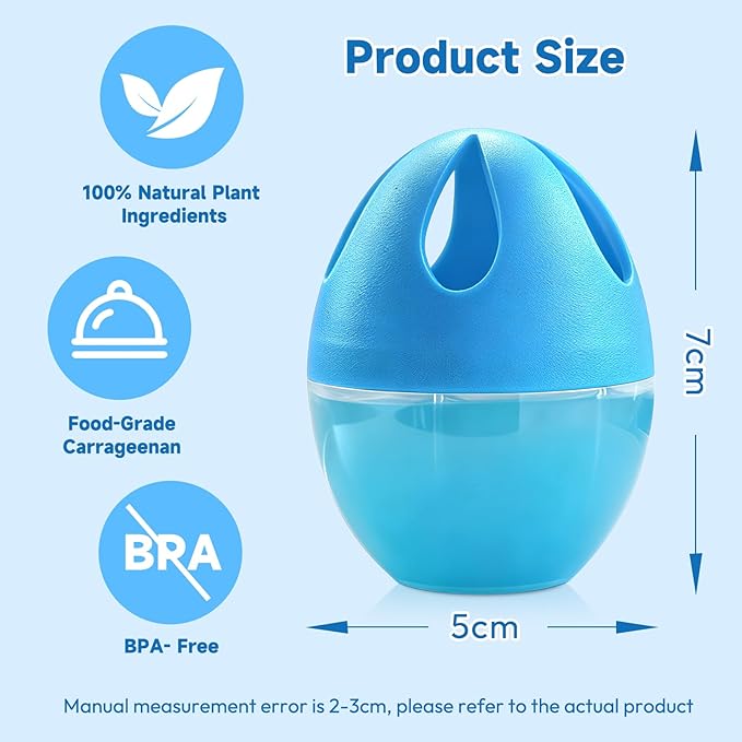 Refrigerator Deodorizer 3 Pack, Natural Plant Fridge Deodorizer More Effective Than Baking Soda, Long-Lasting Odor Eliminator for Refrigerator, Air Freshener for Kitchen, Shoe Cabinet, Pet Areas
