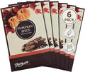 Floral Simplicity Pumpkin Spice Scented Sachets Pack of 6, Fall & Winter - Long-Lasting Scented Bags, Home Fragrance, Air Freshener & Deodorizer for Closet, Room, Drawer, or Cars, Made in USA