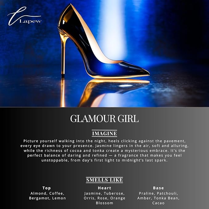 Glamour Girl Carpet Freshener Powder 16 oz | Powerful Odor Eliminator for Home | Upholstery Deodorizer | Carpet Deodorizer | Cat Litter Box | Good Girl Fragrance