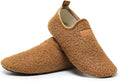 QZKDM Lightweight Slip on Grip Indoor House Slippers Barefoot Non Slip Home Exercise Yoga Shoes for Men Women