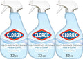 CLOROX Free & Clear Multi Surface Cleaner, Spray Bottle, Fragrance Free, 32 Fluid Ounces, Pack of 3