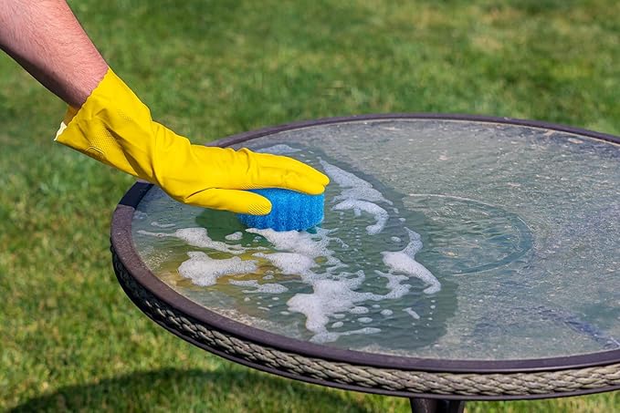 Used by Humans™ High-Performance Dish Sponge Set – Scratch-Free Scrubber for Kitchen & Bathroom, Flexible, Odor Resistant, Reusable, Deep Cleaning Power – Cleans Like a Dream™