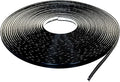 InstaTrim The Original Flexible Trim - 50ft Black 1/2" Wide Caulk Tape - Adhesive Trim with Many Uses Including Caulking for Bathtubs, Sinks, Counters, Tile, Floors - Made in USA