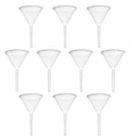 EISCO 10PK Filter Funnels, 2.6" - Polyethylene Plastic - Resistant to Acids & Alkalis - Great for Laboratory, Classroom or Home Use