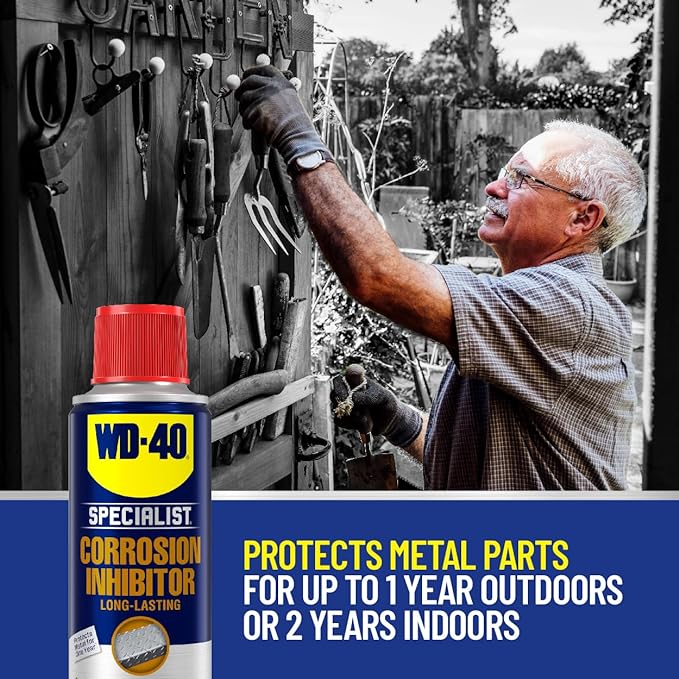 WD-40 Specialist Corrosion Inhibitor, Long-Lasting Anti-Rust Spray, 6.5 OZ [6-Pack]