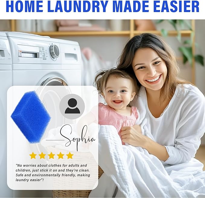 Easy Pet Hair Remover for Laundry, 6Pcs Reusable Lint Catcher for Washing Machine, Laundry Hair Catcher for Clothes, Sheets and Blankets