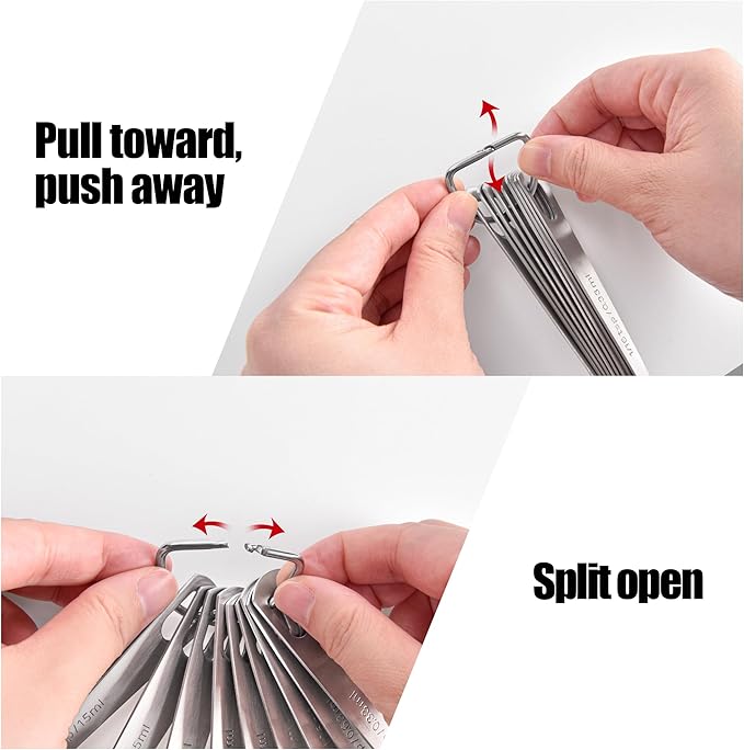 Doosu Measuring Spoons Set of 5-18/8 Stainless Steel Heavy Duty Teaspoons Tablespoons with Engraved Metric & US Measurements, Metal Measure Spoon for Dry and Liquid Ingredients, Dishwasher Safe