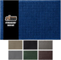 GORILLA GRIP Front Door Mat, 35x23, Indoor Outdoor Ultra Absorbent HydroAbsorb Doormat, Absorbs Up to 5.7 Cups of Water, Stain and Fade Resistant, Rubber Backing Doormats, Captures Dirt, Blue