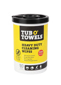 Tub O' Towels TW90 Heavy-Duty 10" x 12" Size Multi-Surface Cleaning Wipes, (10" x 12" wipes) Per Canister, Pack of 1, 90 Count Total