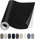 Fabric Repair Patches, 17X79 Inch Linen Repair Tape Self-Adhesive Fabric Patches Durable, DIY Large Linen Tape for Sofa, Couches, Furniture, Chair, Clothing （17X79 Inch, Black）