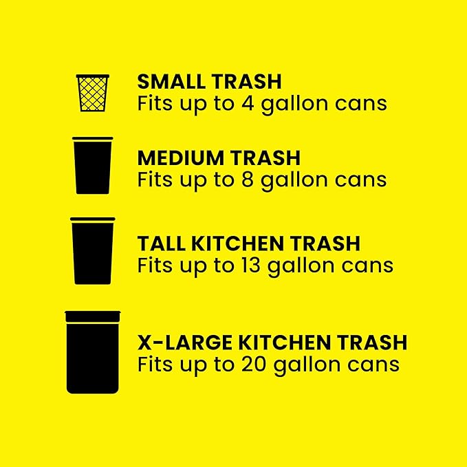 Glad ForceFlex Tall Kitchen Trash Bags, 13 Gallon, Fresh Clean, 80 Count (Package May Vary)