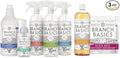 Branch Basics Premium Starter Kit: All Purpose, Glass, and Bathroom Cleaner plus our Foaming Wash, and Laundry Bottle (3 Plastic Spray Bottles + Concentrate) Fragrance-Free