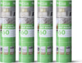 10 inch Mega Lint Roller Refills for Evercare Pet Mega Lint Roller and Leo Cleaning Roller, Fits Most 10" Supersize Lint Rollers with 2 1/16" ID, Total 240 Easy Tear Sheets (Pack of 4)