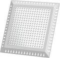Hair Catcher/Drain Strainer/Shower Drain Cover for Bathroom Floor Drain, Stainless Steel and Silicone (Patented Product)