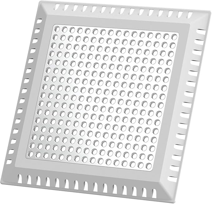Hair Catcher/Drain Strainer/Shower Drain Cover for Bathroom Floor Drain, Stainless Steel and Silicone (Patented Product)