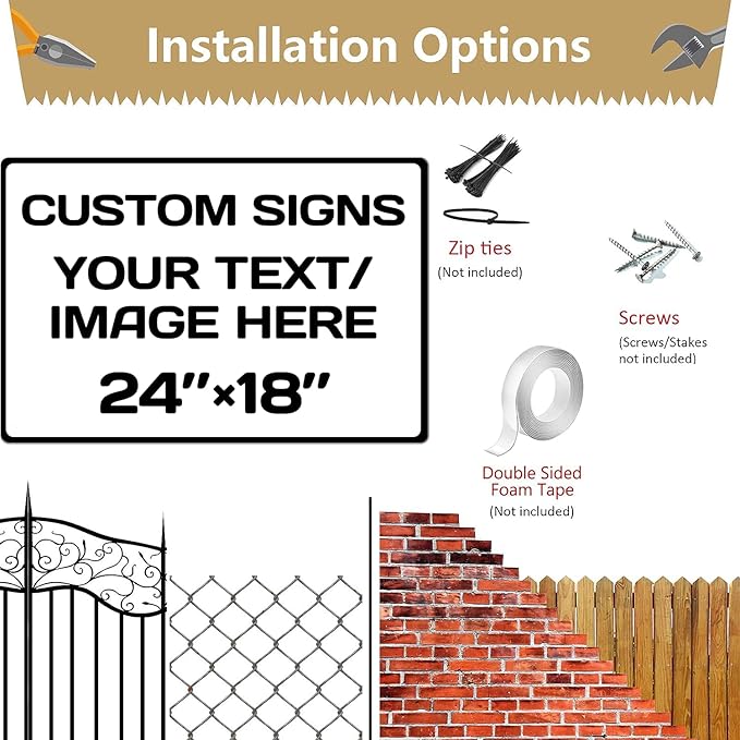 custom sign,Aluminum Weatherproof Metal Sign,Multiple Sizes ,Optional reflective,Custom Personalized Text And picture Here, Black White Traffic Regulation Horizontal Street Signs ,hazard sign,garden, door
