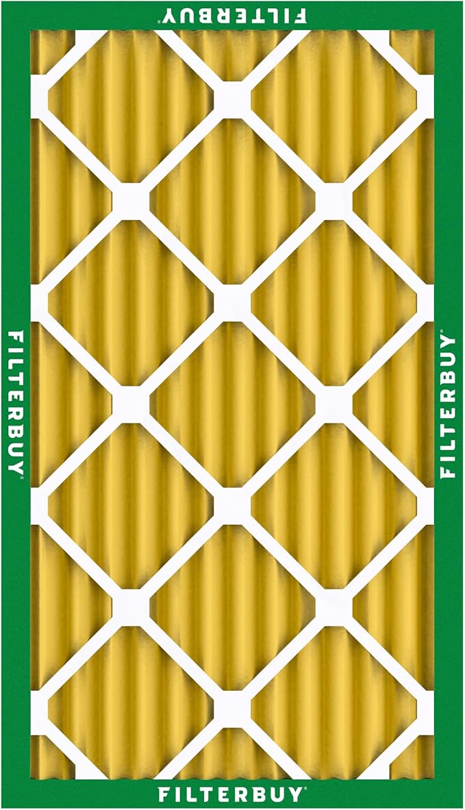 Filterbuy 20x36x2 Air Filter MERV 11 (MPR 1200) Allergen Defense Replacement (4-Pack), Electrostatic Pleated HVAC AC Furnace Filters, Made in USA (Actual Size: 19.50 x 35.50 x 1.75)