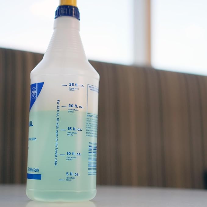 Zep Professional Sprayer Bottle - 32 oz (Case of 36) - HDPRO36 - Versatile Adjustable Nozzle, With A Fine Mist or Powerful Spray; Refillable For Diluted Concentrate