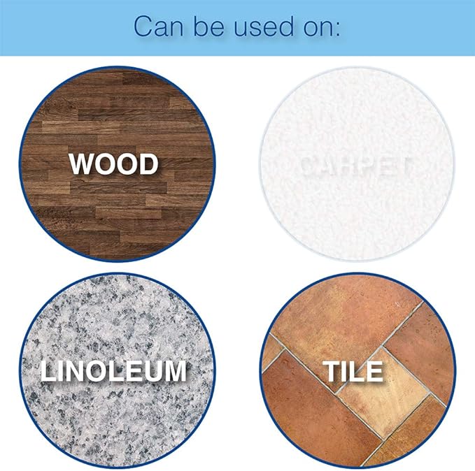 SoftTouch 1" Round Felt Pads – Heavy Duty Self-Stick Furniture Floor Protectors for Hardwood, Tile & Laminate – Scratch & Noise Reducing Pads, Brown, 48 Pack